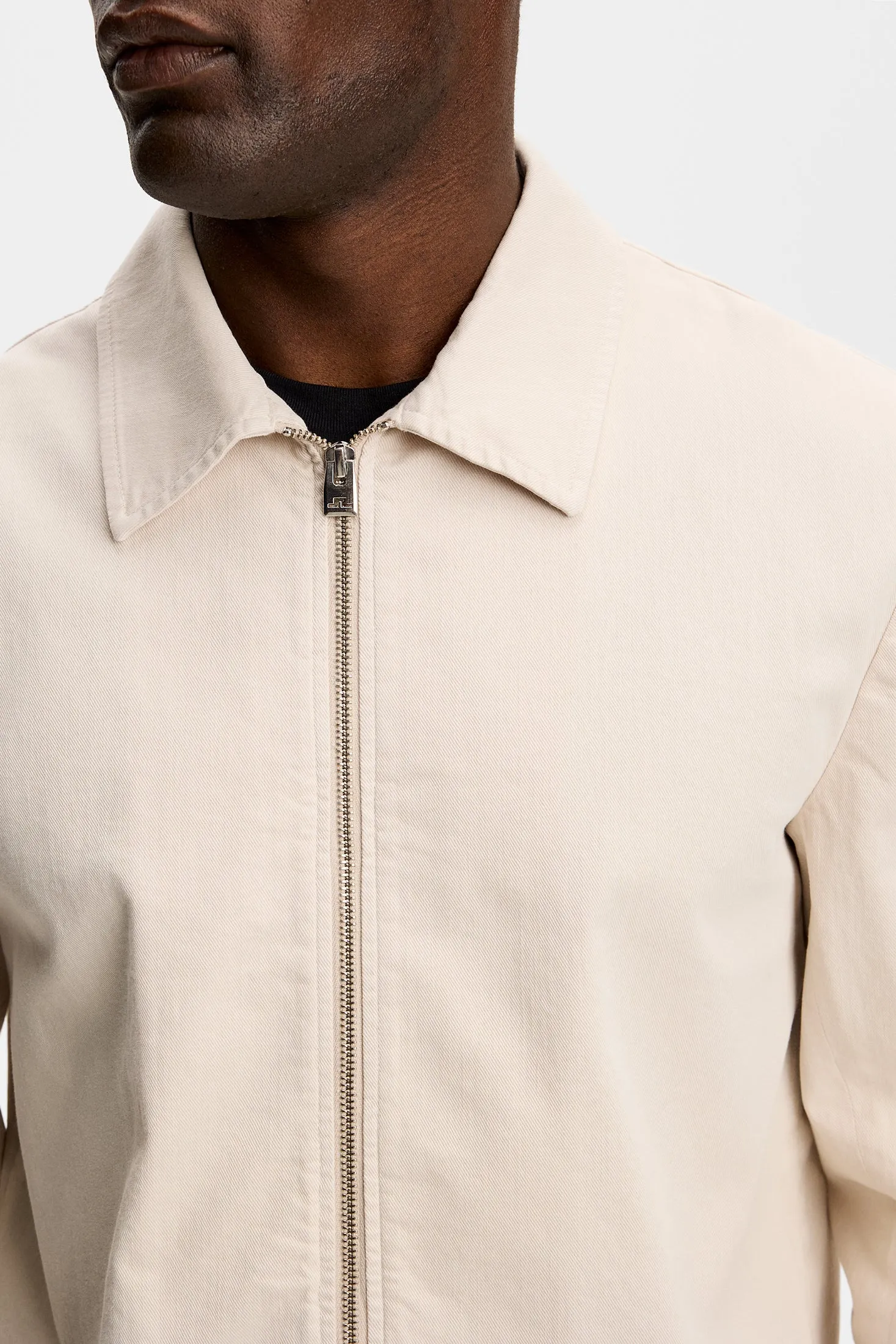 Julius Cotton Twill Overshirt / Moonbeam sold by J. Lindeberg product image thumbnail 5