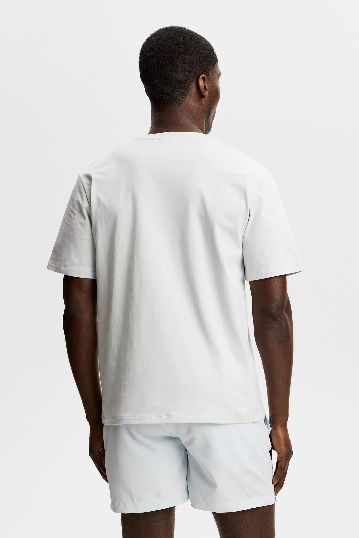 Alpha T-shirt / Skywriting sold by J. Lindeberg product image thumbnail 3