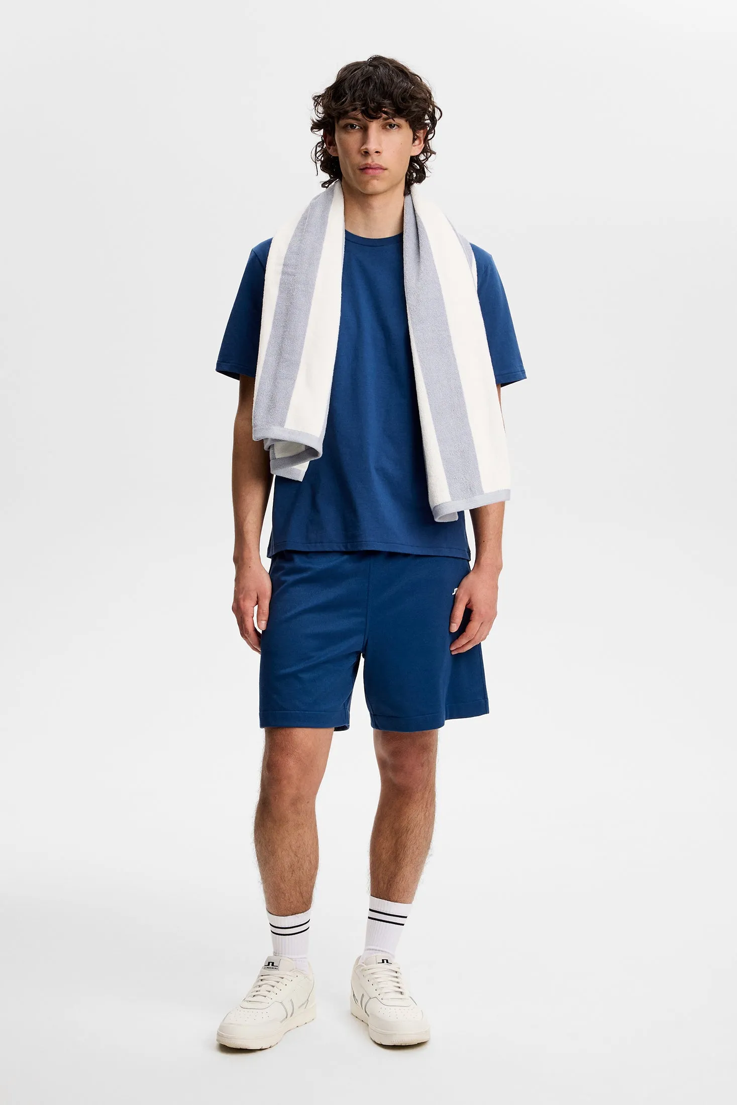 Alpha T-shirt / Estate Blue sold by J. Lindeberg product image thumbnail 4