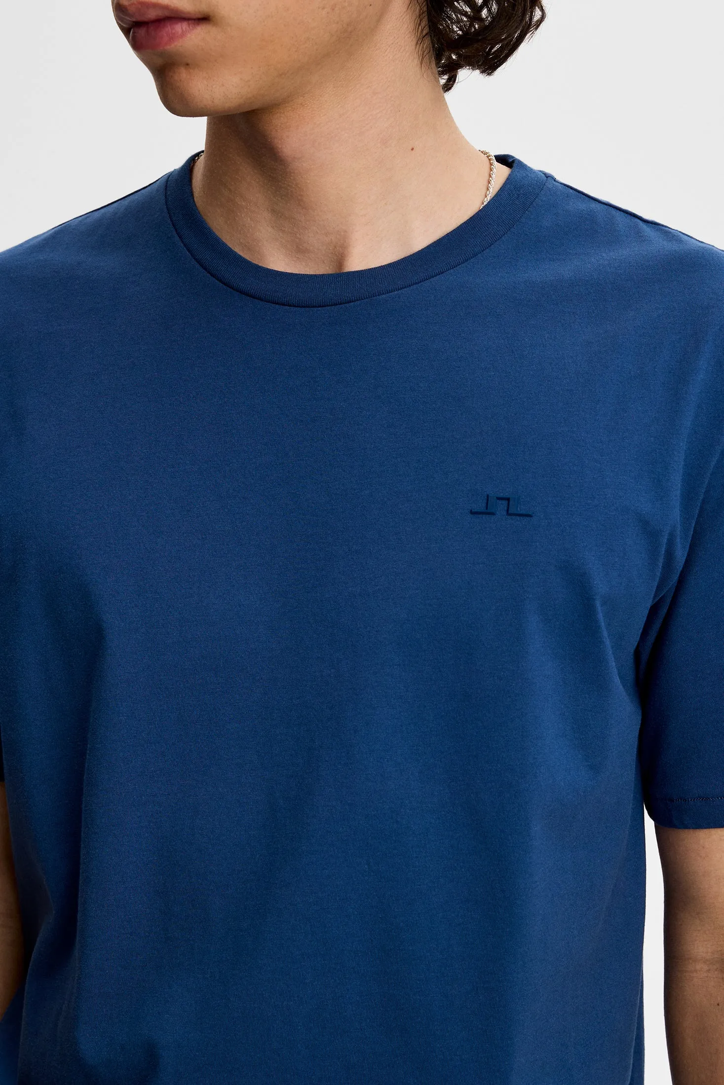 Alpha T-shirt / Estate Blue sold by J. Lindeberg product image thumbnail 5