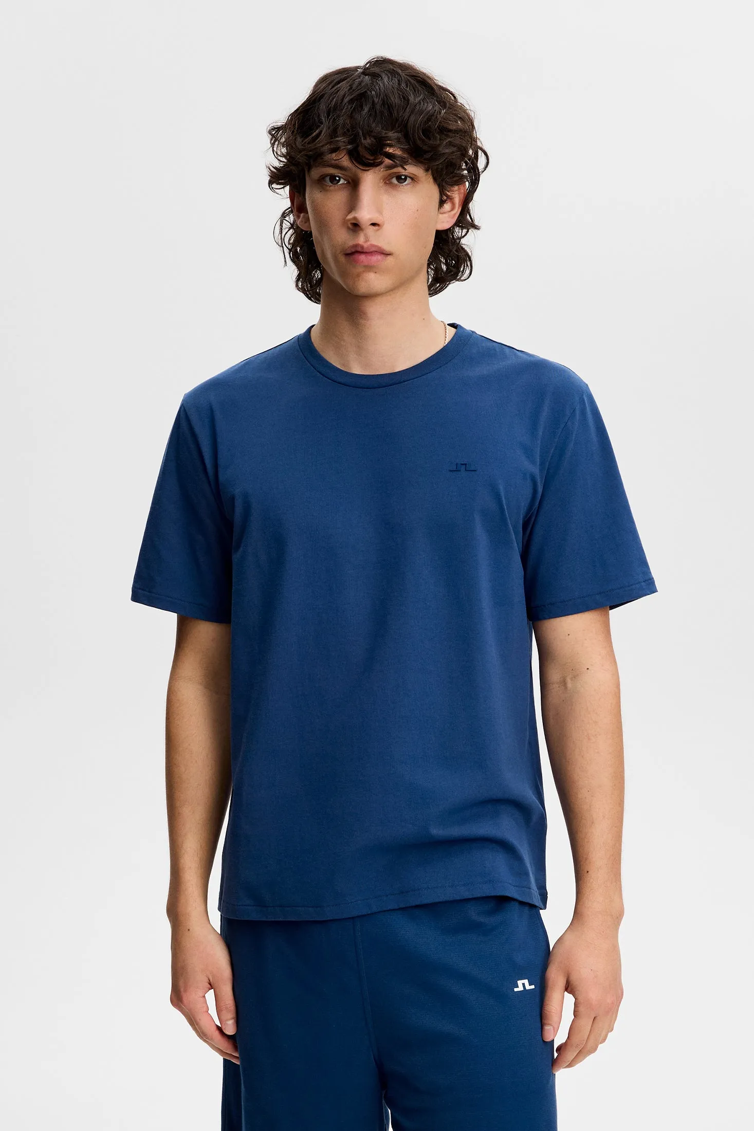 Alpha T-shirt / Estate Blue sold by J. Lindeberg product image thumbnail 2