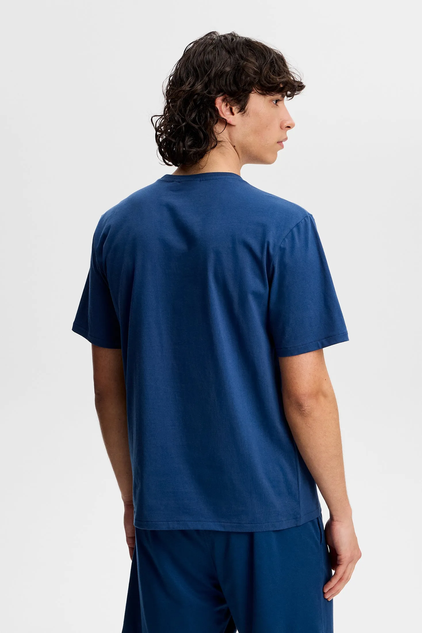 Alpha T-shirt / Estate Blue sold by J. Lindeberg product image thumbnail 3