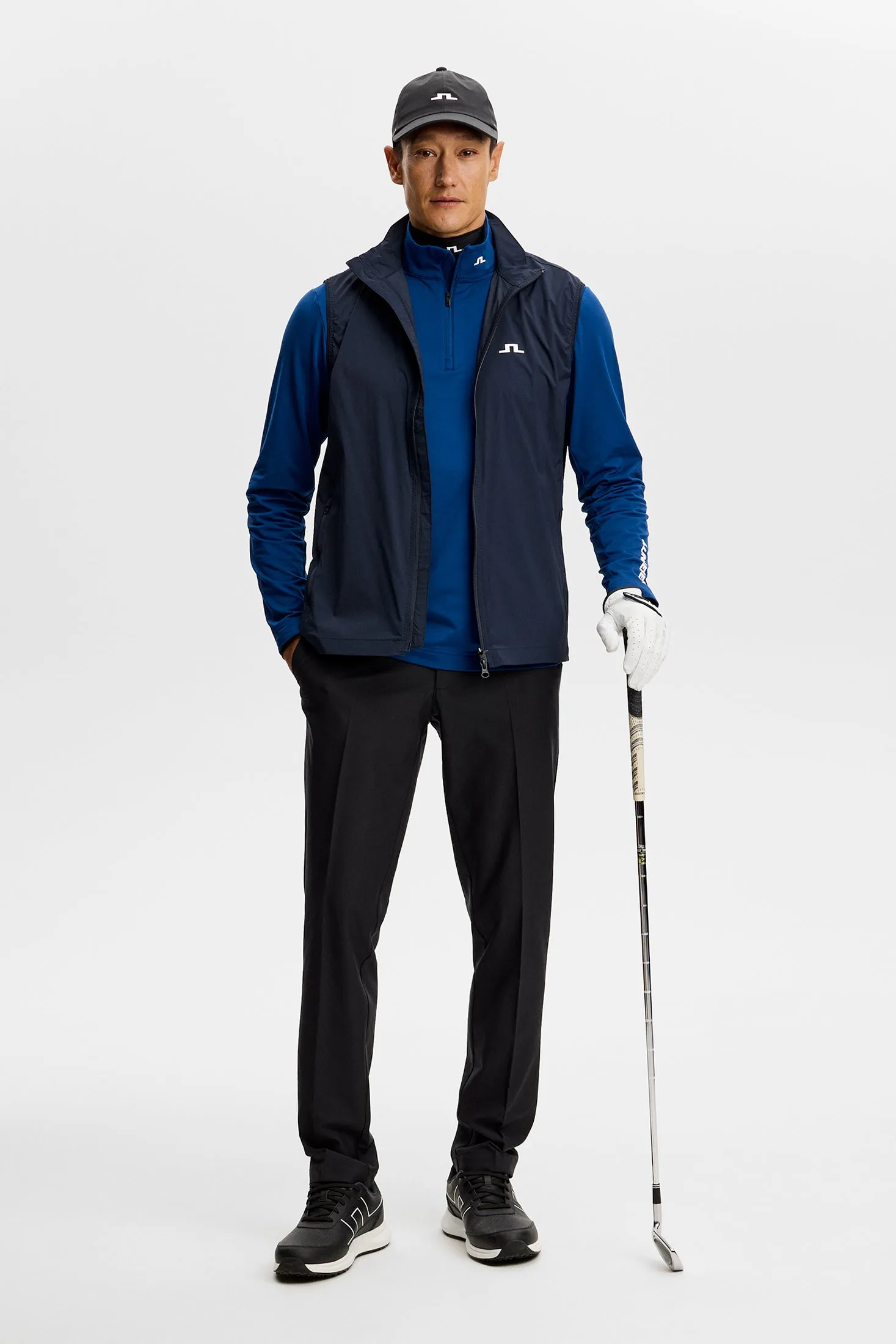 Tour Tech Mid Layer / Estate Blue sold by J. Lindeberg product image thumbnail 4