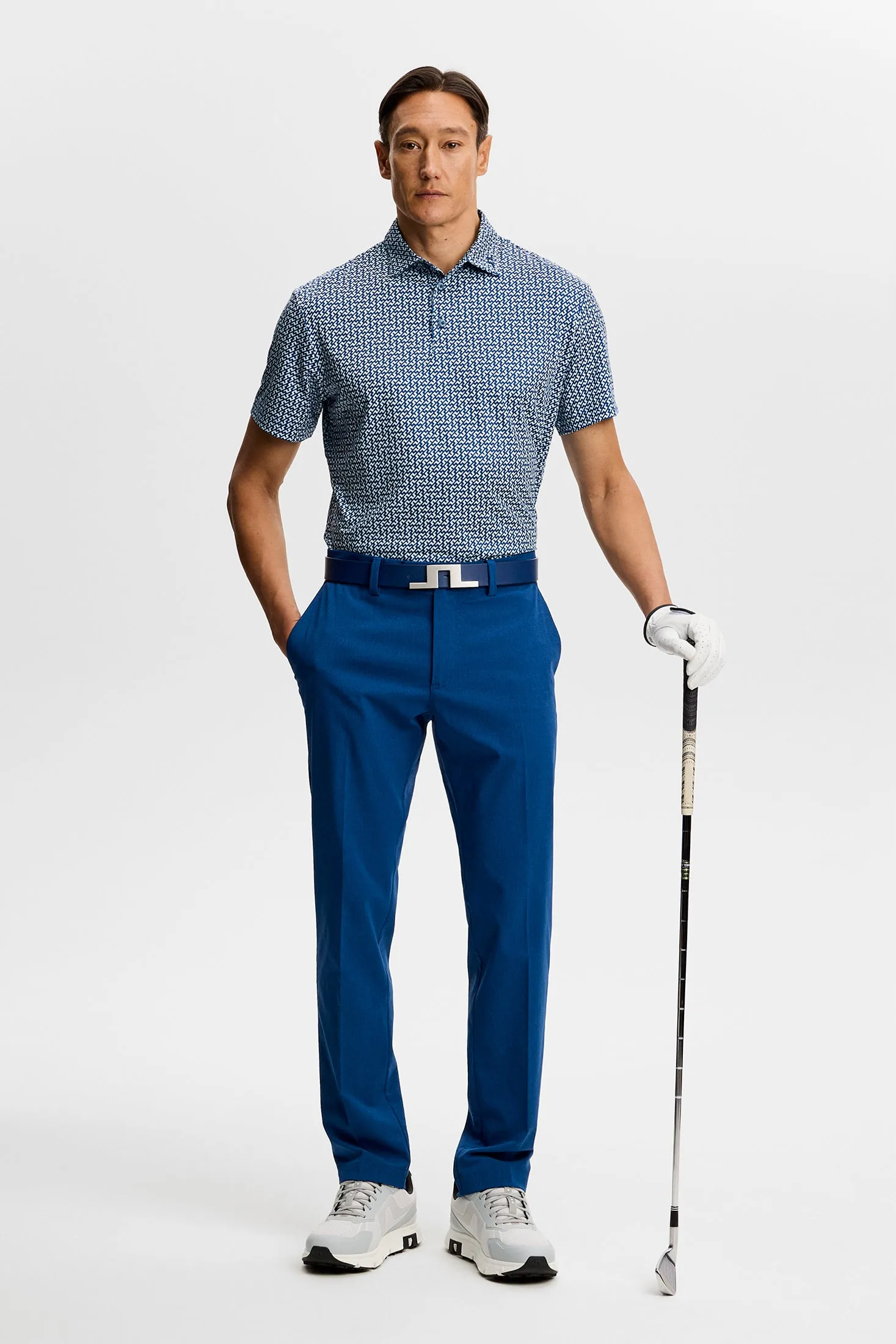 Bala Print Polo / Bias Bridge Estate Sky S sold by J. Lindeberg product image thumbnail 5