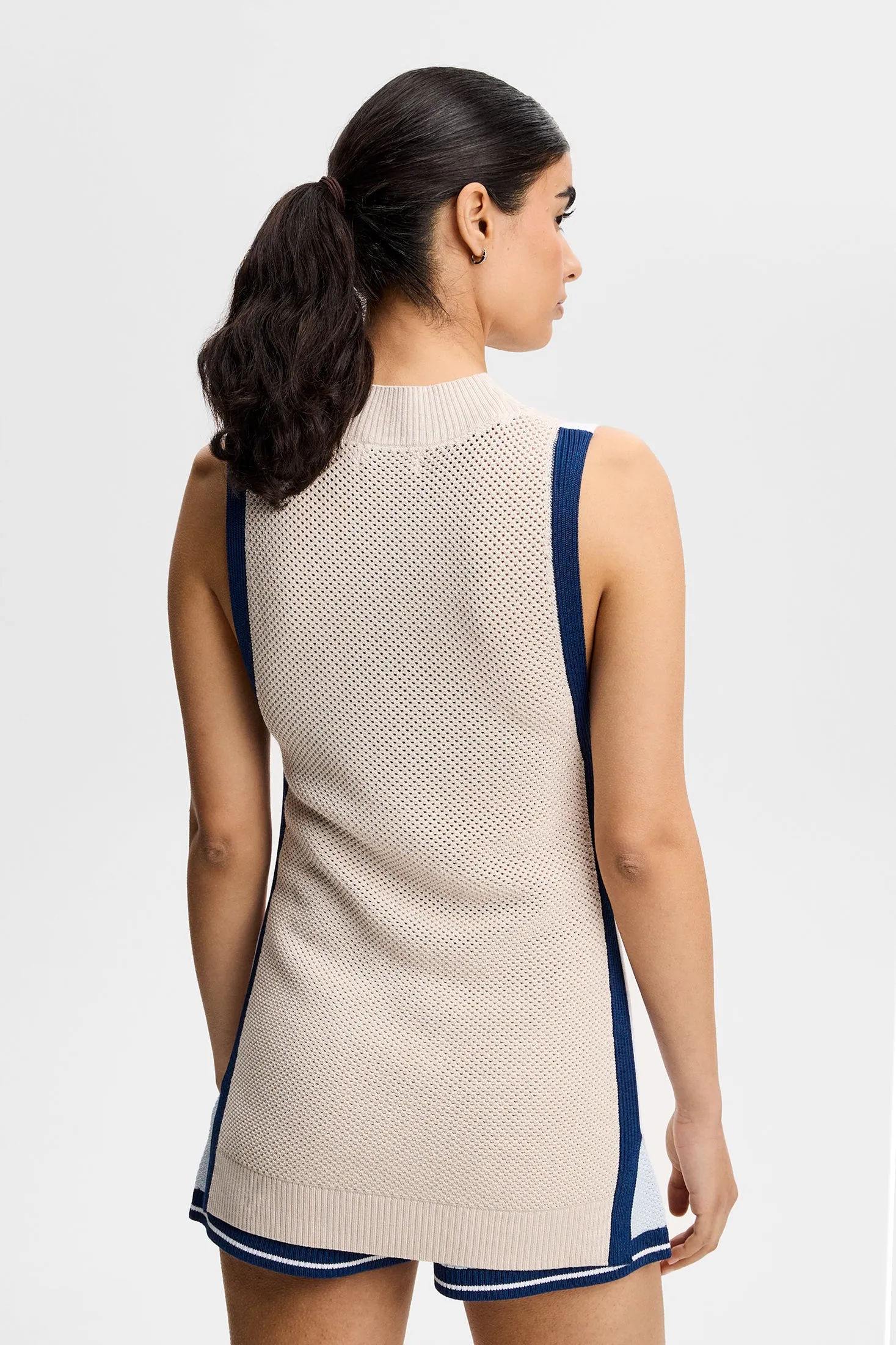 Honeycomb Top / Moonbeam sold by J. Lindeberg product image thumbnail 4