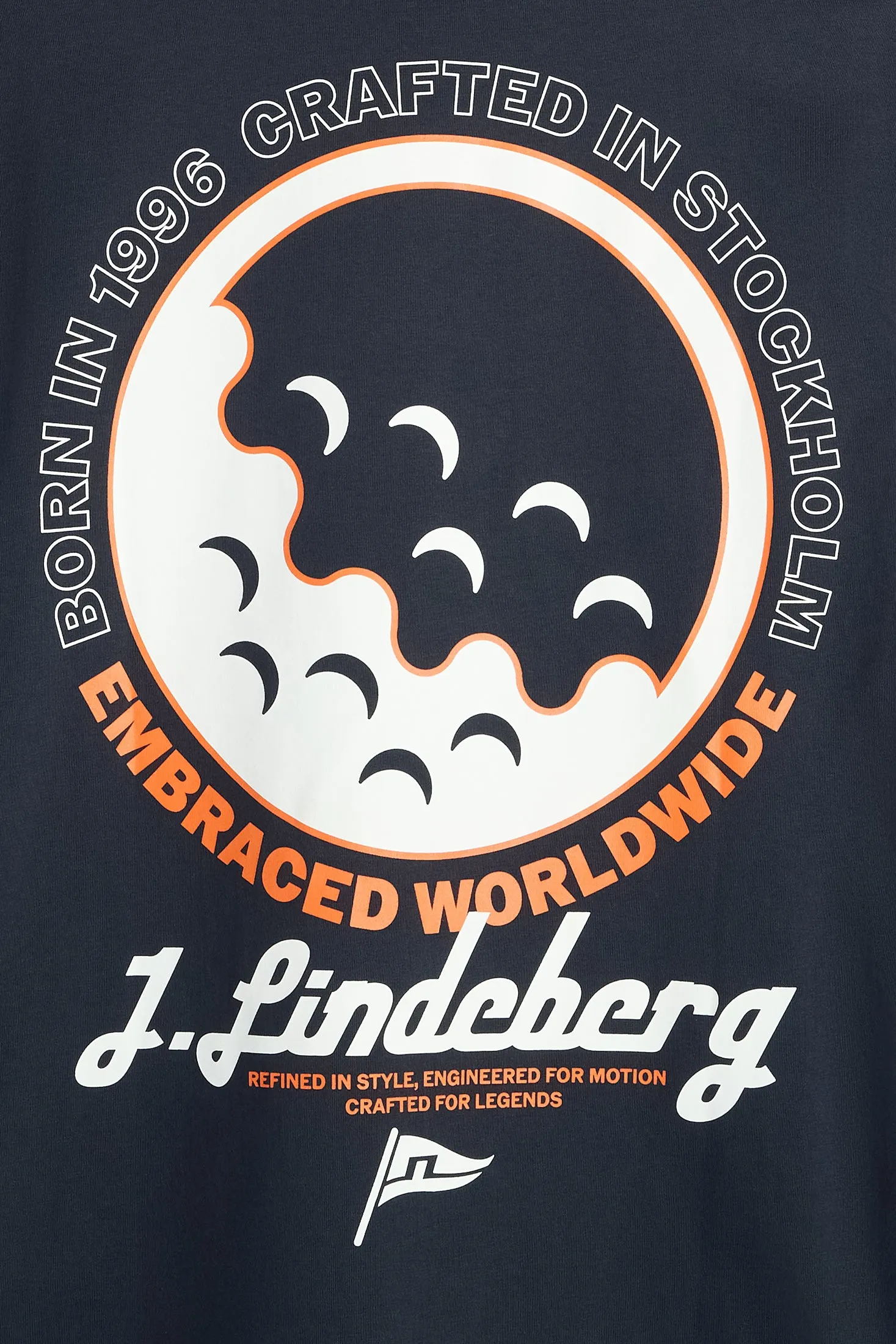 Parcie Graphic Tee / JL Navy sold by J. Lindeberg product image thumbnail 4