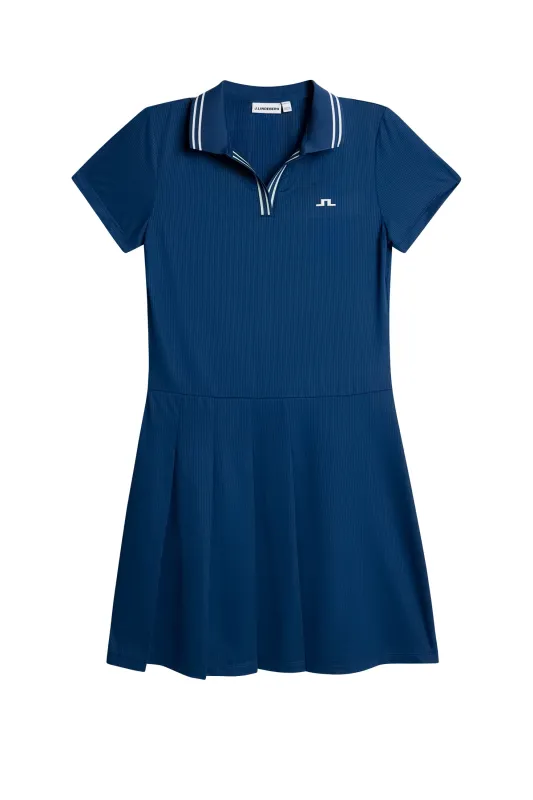 Noomi Dress / Estate Blue made by J. Lindeberg