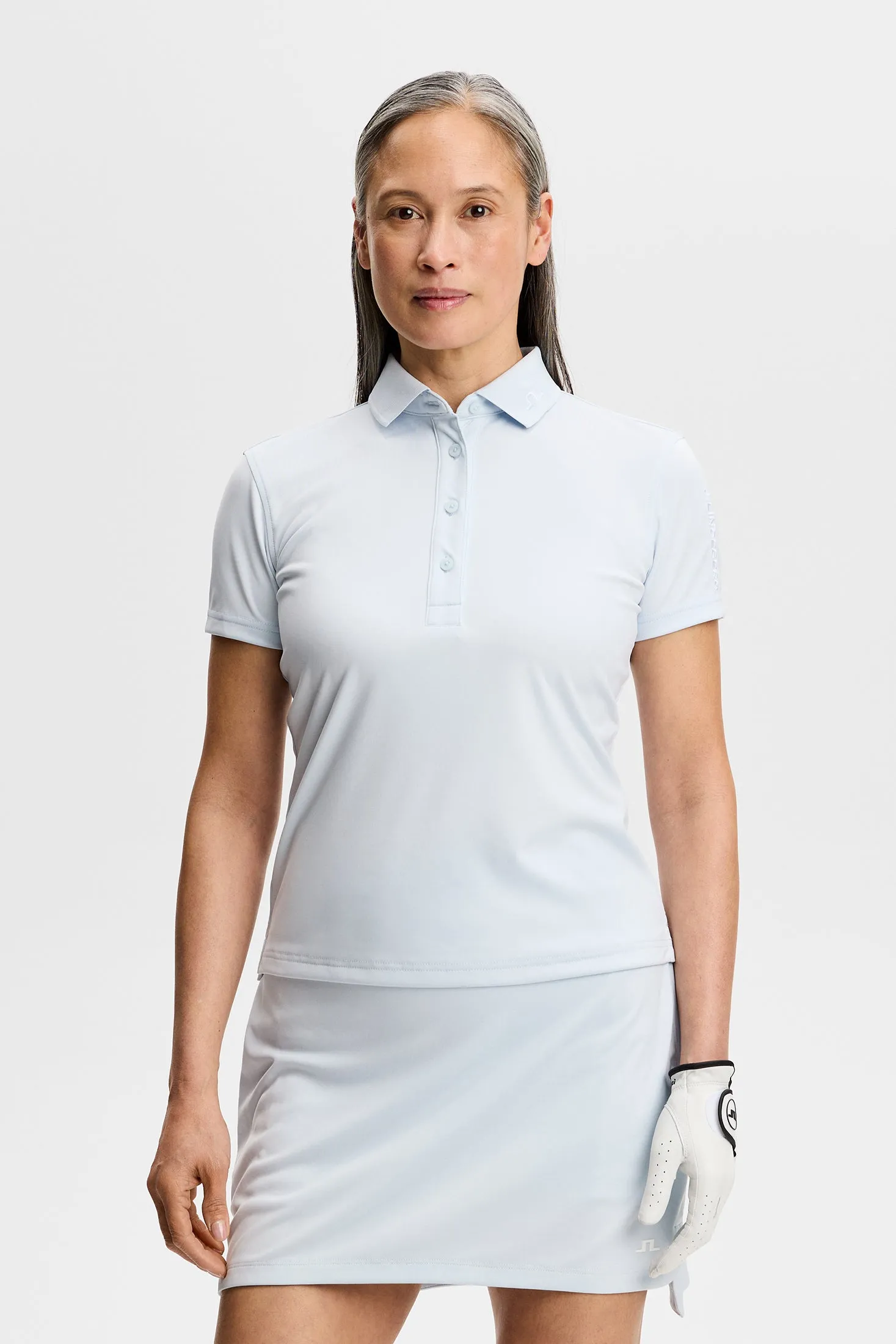Tour Tech Polo / Skywriting sold by J. Lindeberg product image thumbnail 2
