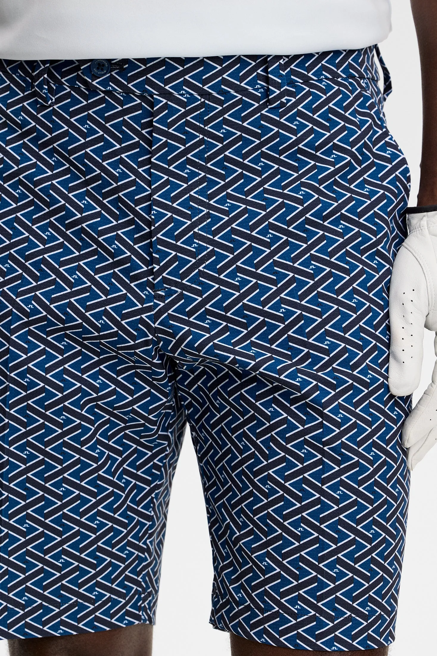 Vent Print Shorts / Ladder Estate Navy S sold by J. Lindeberg product image thumbnail 5