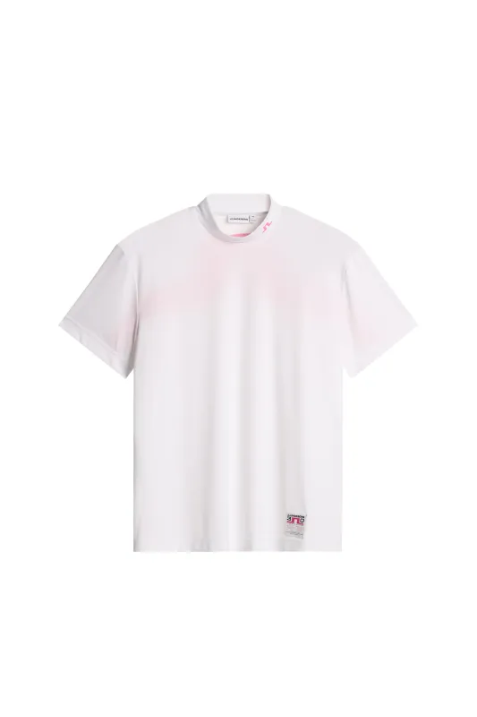 30Y Rory KV Mock Neck / White made by J. Lindeberg