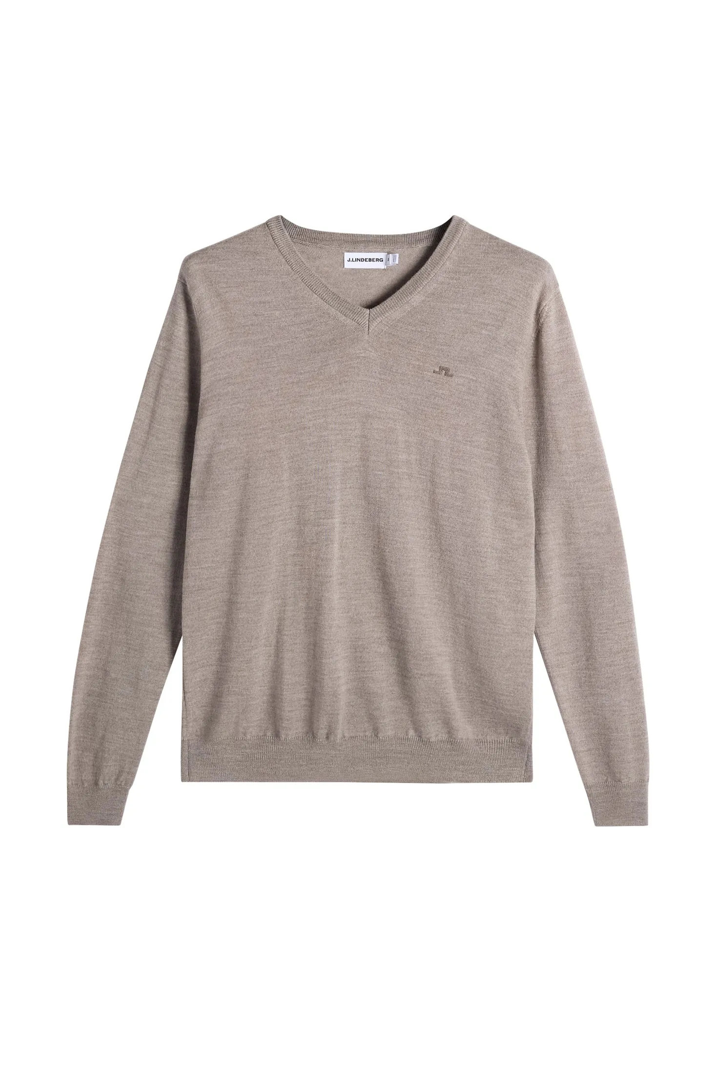 Lymann Knitted Sweater / Brindle Melange sold by J. Lindeberg