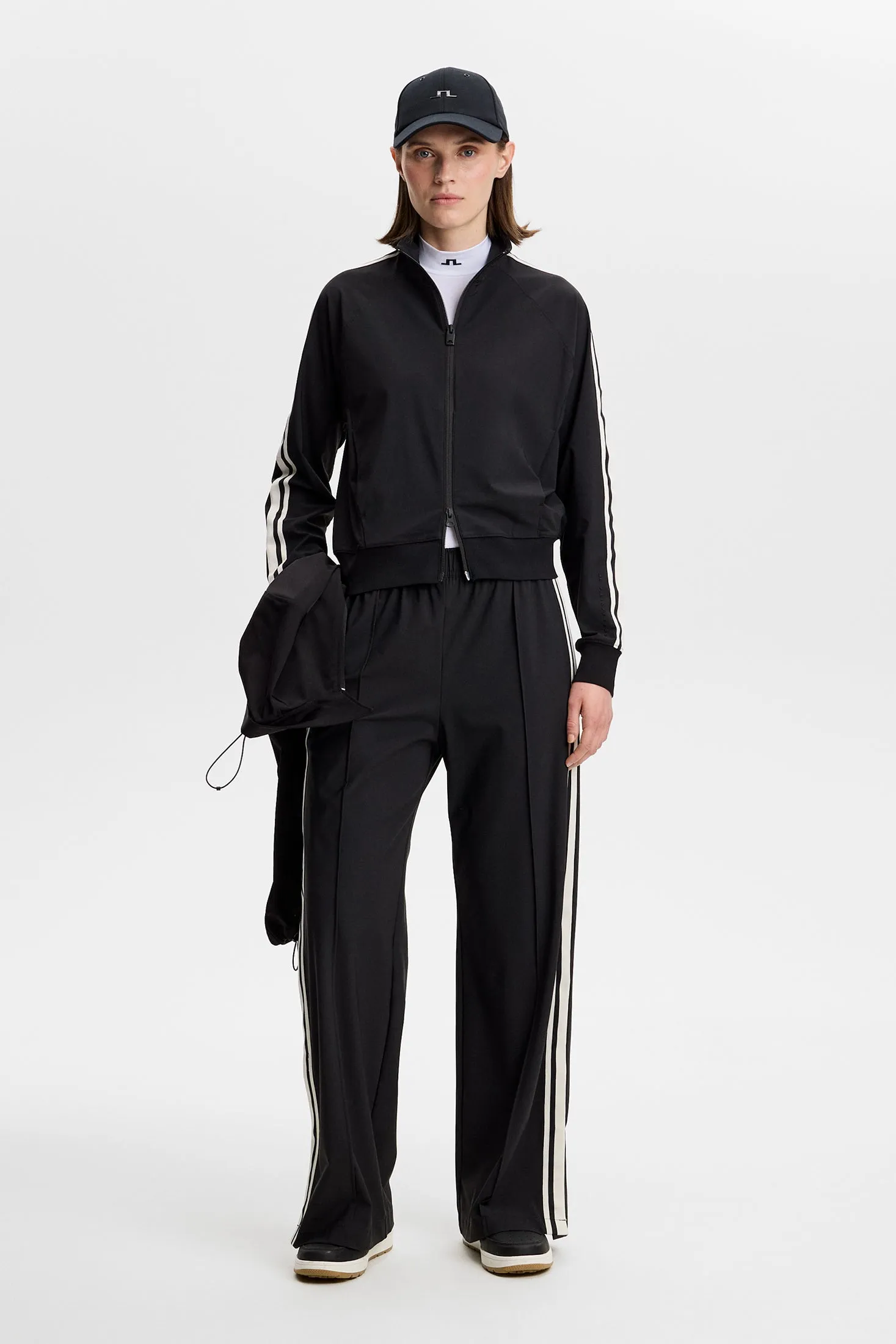 Fabiola Track Jacket / Black sold by J. Lindeberg product image thumbnail 4