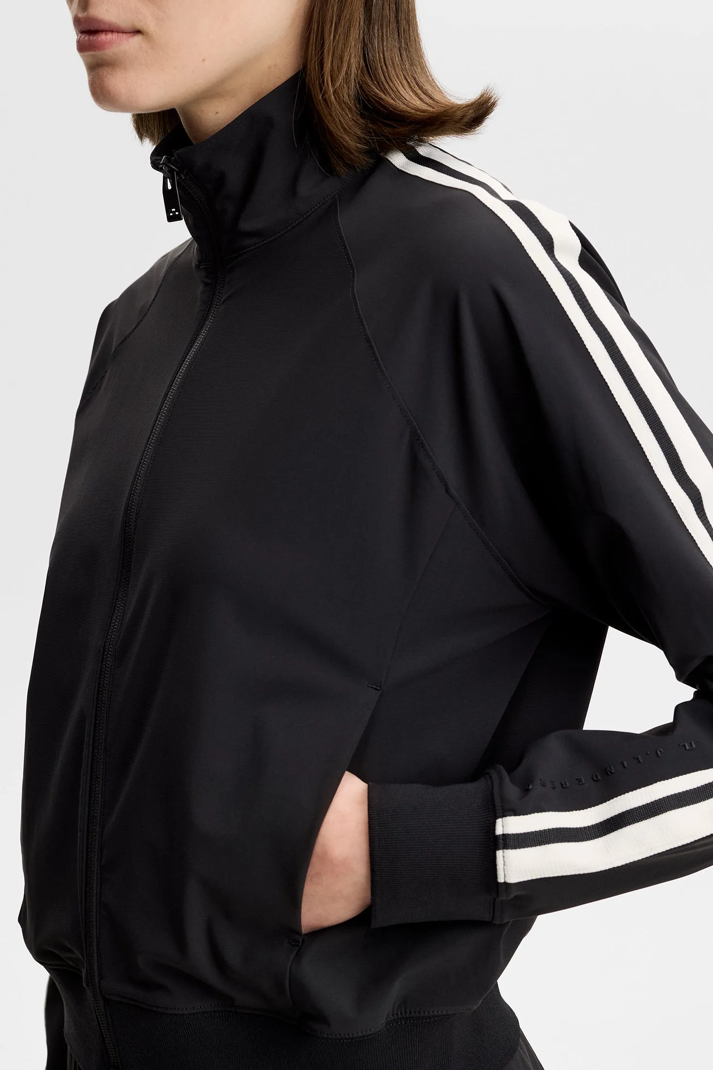 Fabiola Track Jacket / Black sold by J. Lindeberg product image thumbnail 5