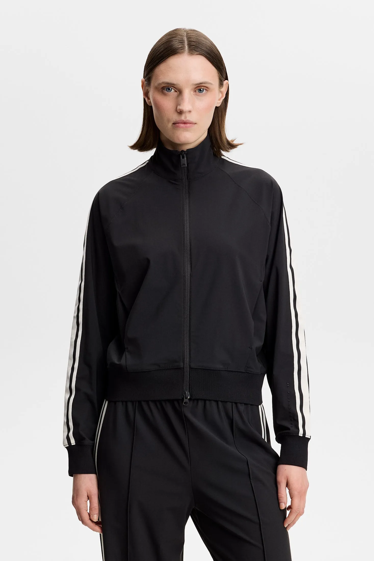 Fabiola Track Jacket / Black sold by J. Lindeberg product image thumbnail 2