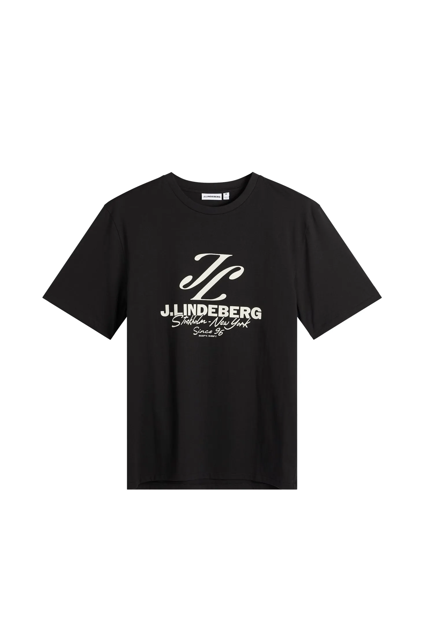 Alpha Graphic T-shirt / Black sold by J. Lindeberg