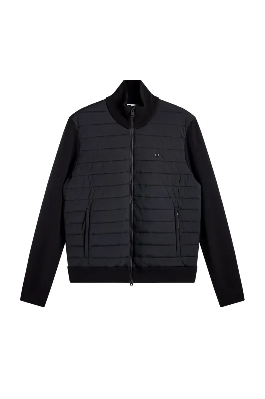 Boen Knit Hybrid Jacket / Black made by J. Lindeberg