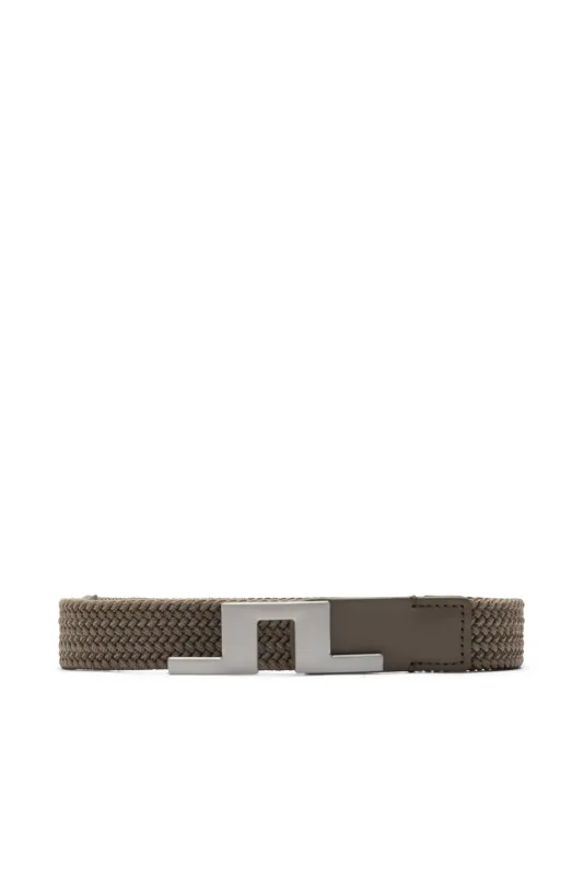 Braided Bridge Belt 30 / Brindle made by J. Lindeberg