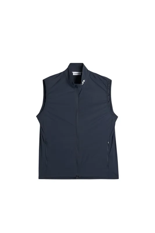 Tour Tech Packable Vest / JL Navy made by J. Lindeberg