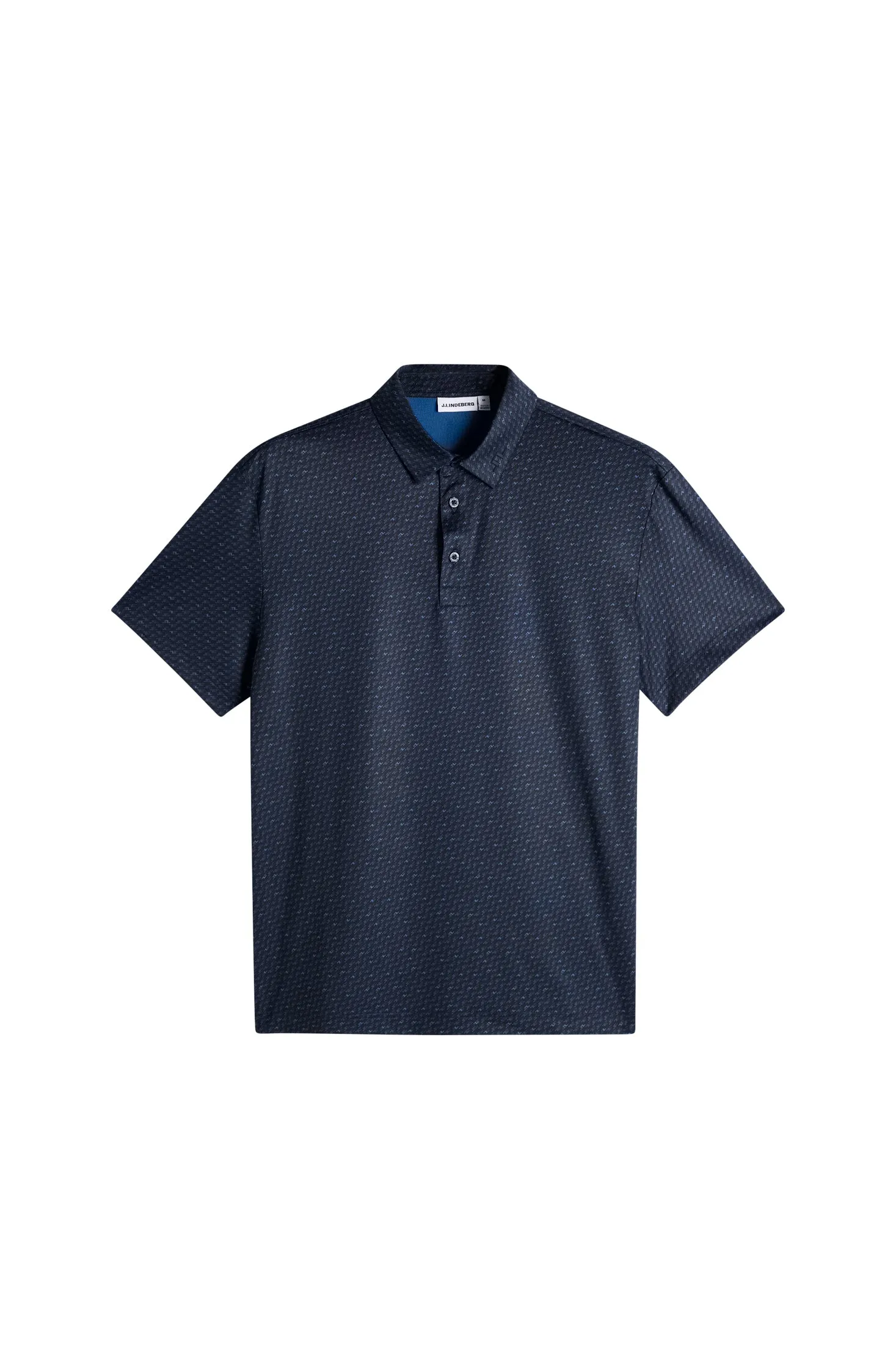 Tod Print Polo / Bias Bridge Micro Navy Set sold by J. Lindeberg