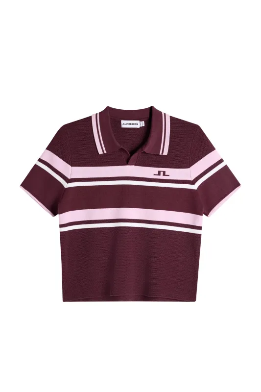 Athena Knit Polo / Winetasting made by J. Lindeberg