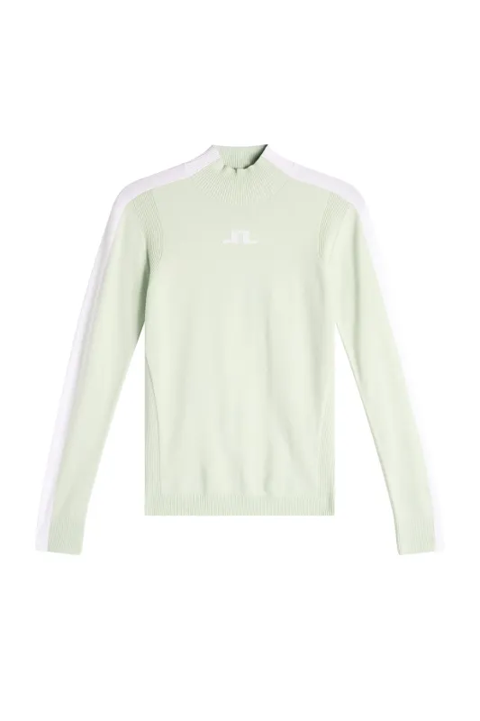 Adia Knitted Sweater / Subtle Green made by J. Lindeberg