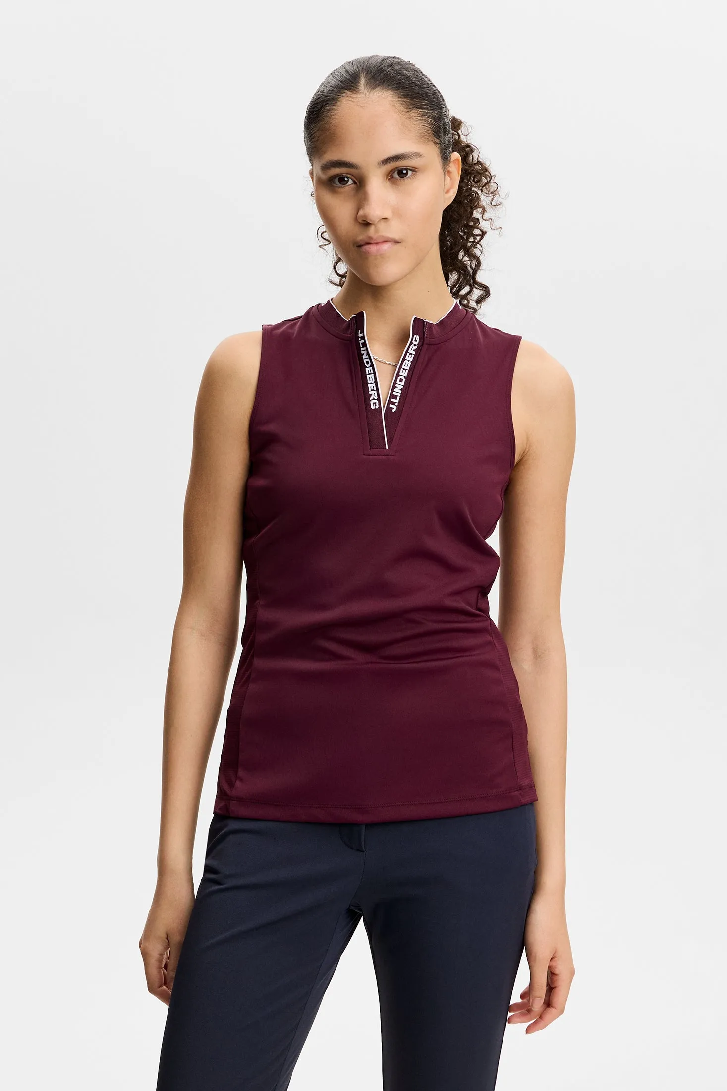 Leya Sleeveless Top / Winetasting sold by J. Lindeberg product image thumbnail 3