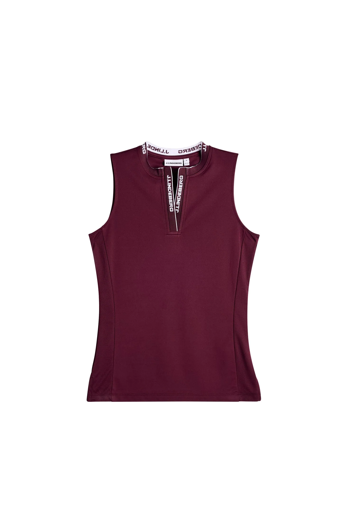 Leya Sleeveless Top / Winetasting sold by J. Lindeberg