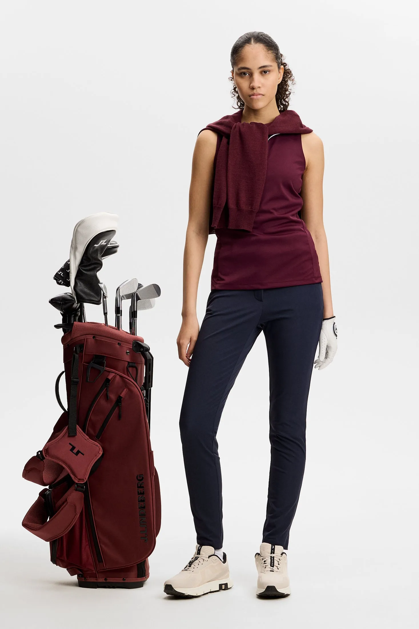 Leya Sleeveless Top / Winetasting sold by J. Lindeberg product image thumbnail 5