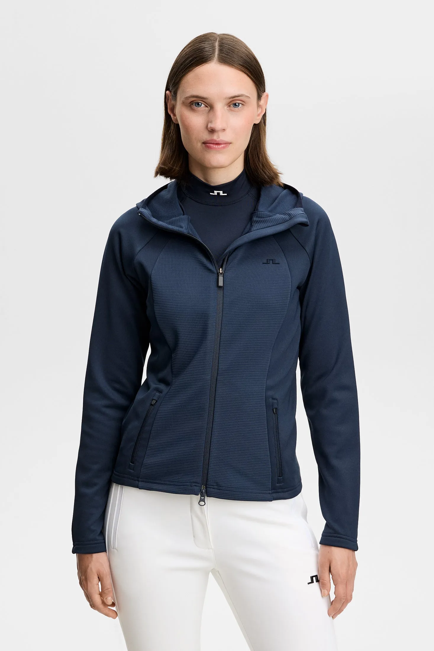 Mireya Full Zip Hood / JL Navy sold by J. Lindeberg product image thumbnail 4