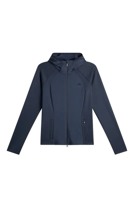 Mireya Full Zip Hood / JL Navy made by J. Lindeberg