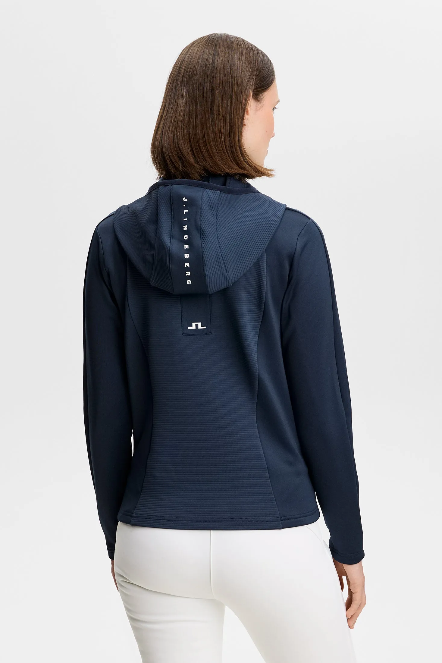 Mireya Full Zip Hood / JL Navy sold by J. Lindeberg product image thumbnail 5