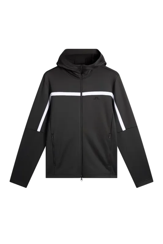 Sharpe Full Zip Hood / Black made by J. Lindeberg