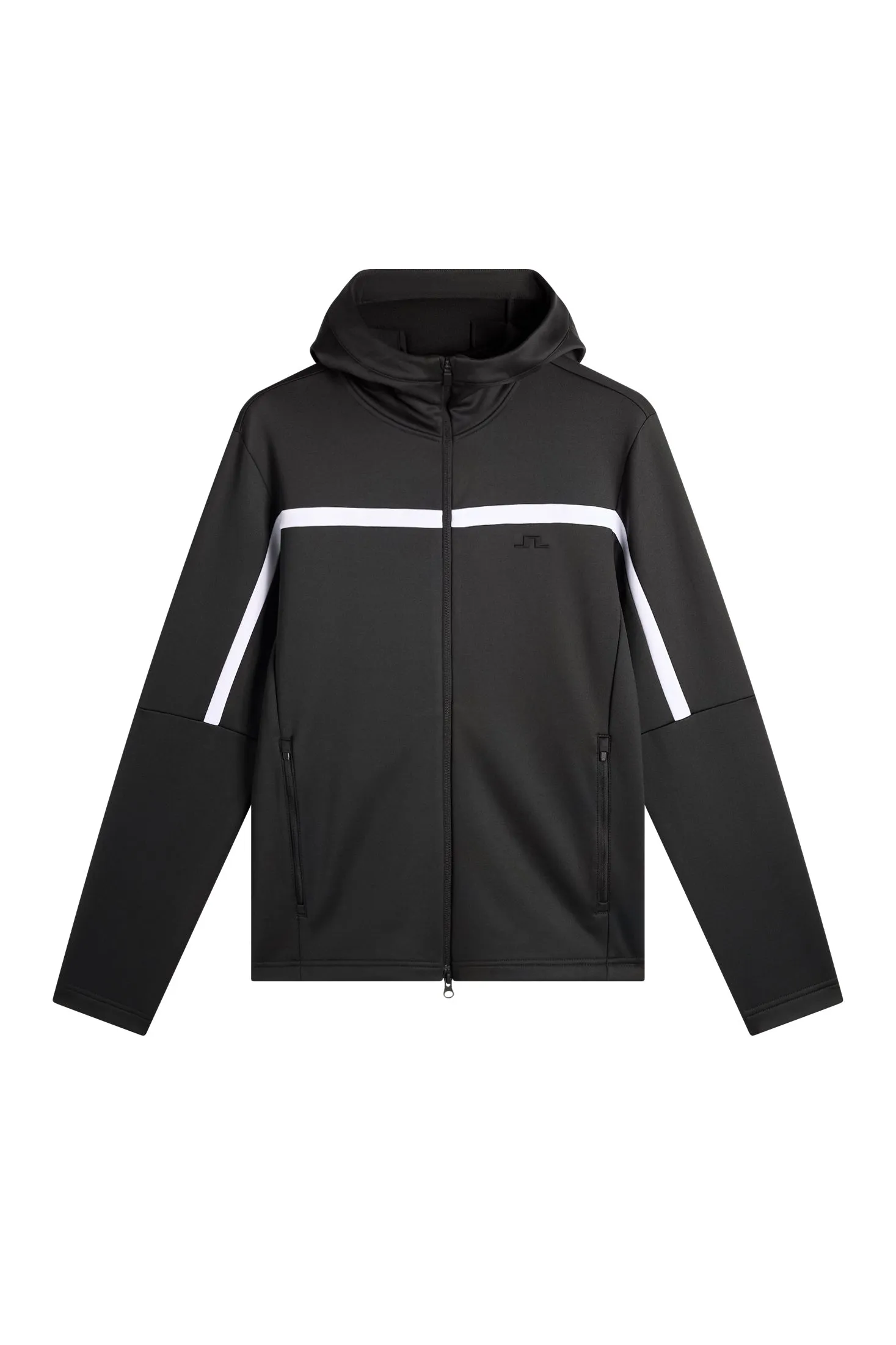 Sharpe Full Zip Hood / Black sold by J. Lindeberg