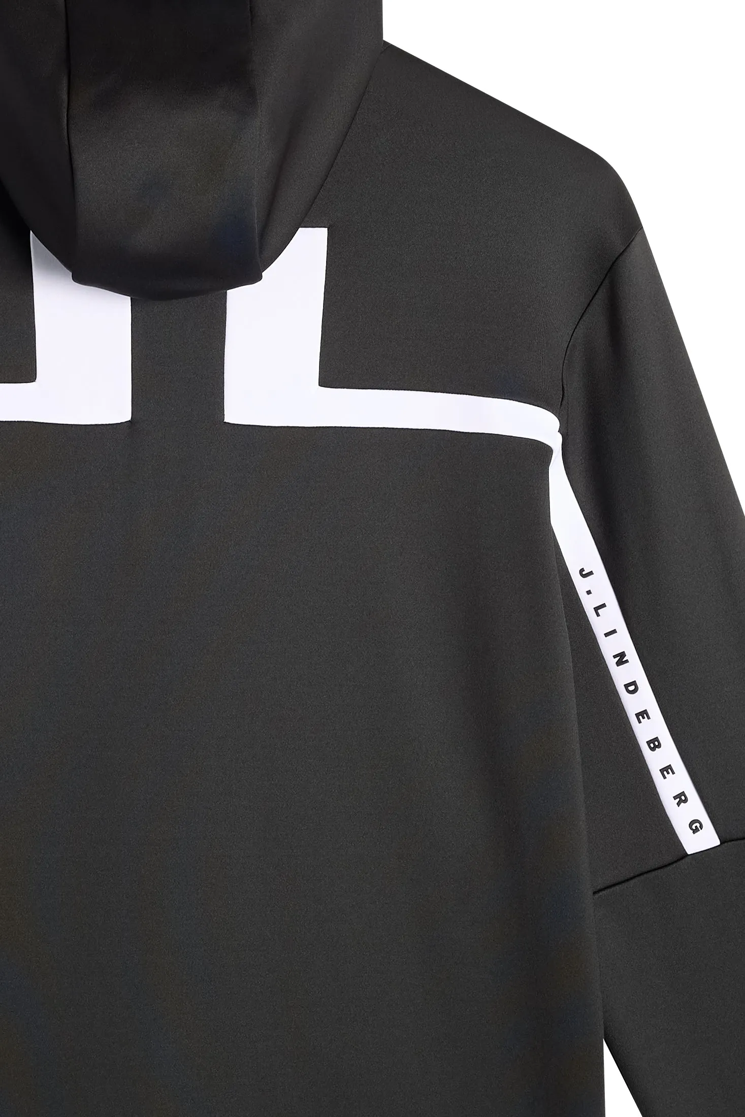 Sharpe Full Zip Hood / Black sold by J. Lindeberg product image thumbnail 4