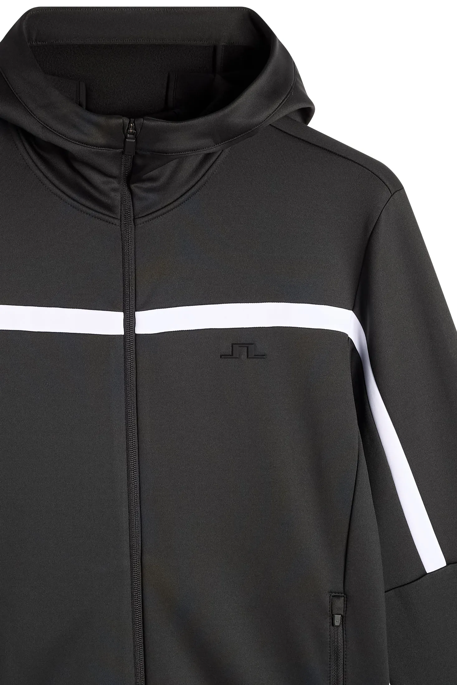 Sharpe Full Zip Hood / Black sold by J. Lindeberg product image thumbnail 3