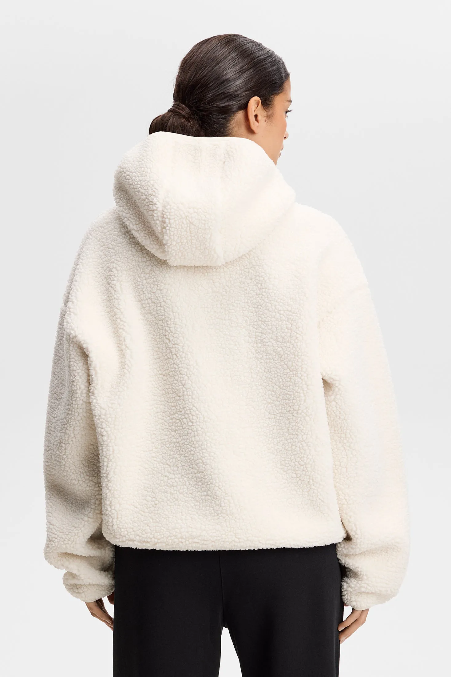 Comona Pile Hood / Tofu sold by J. Lindeberg product image thumbnail 5