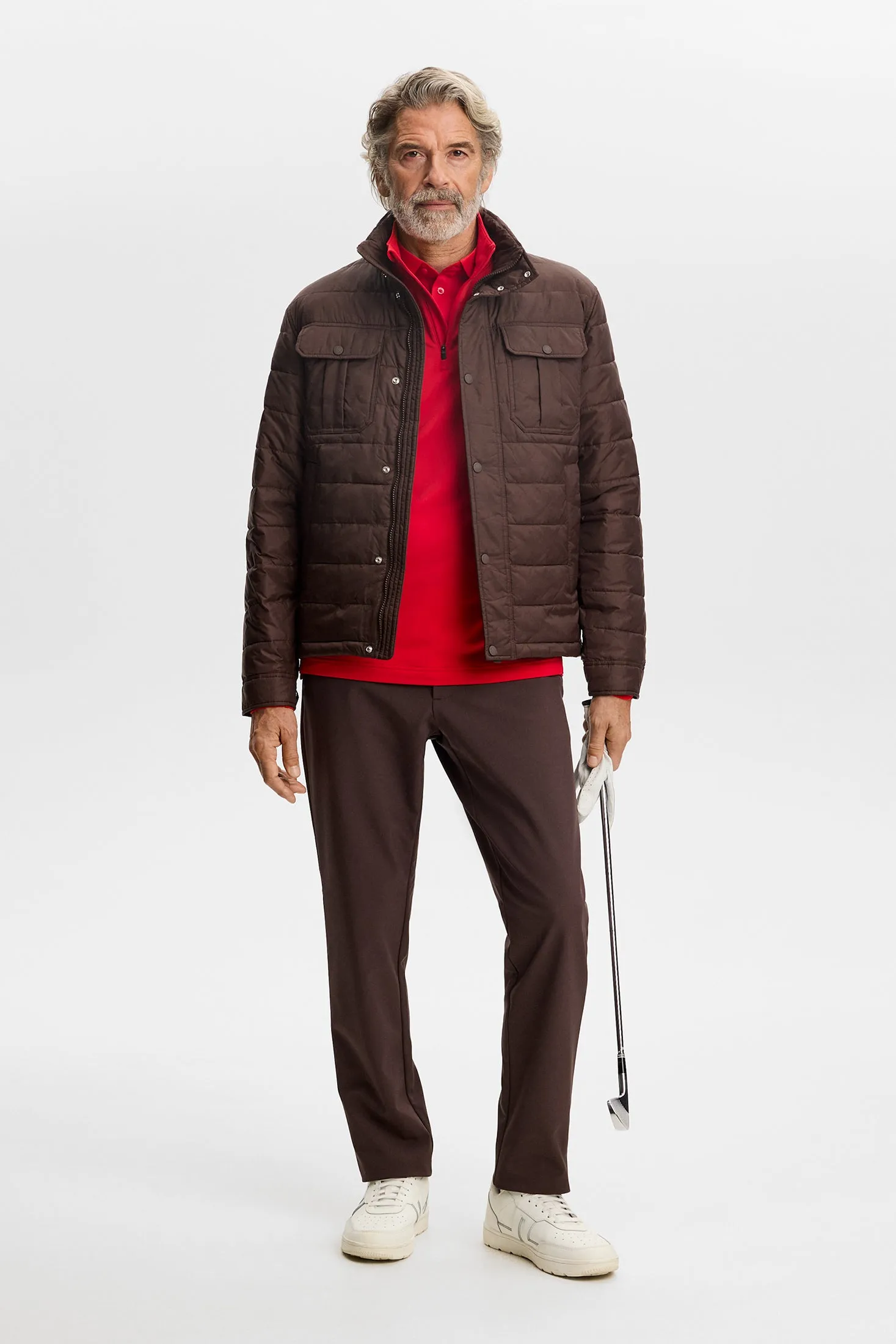 Tour Tech Mid Layer / Barbados Cherry sold by J. Lindeberg product image thumbnail 4