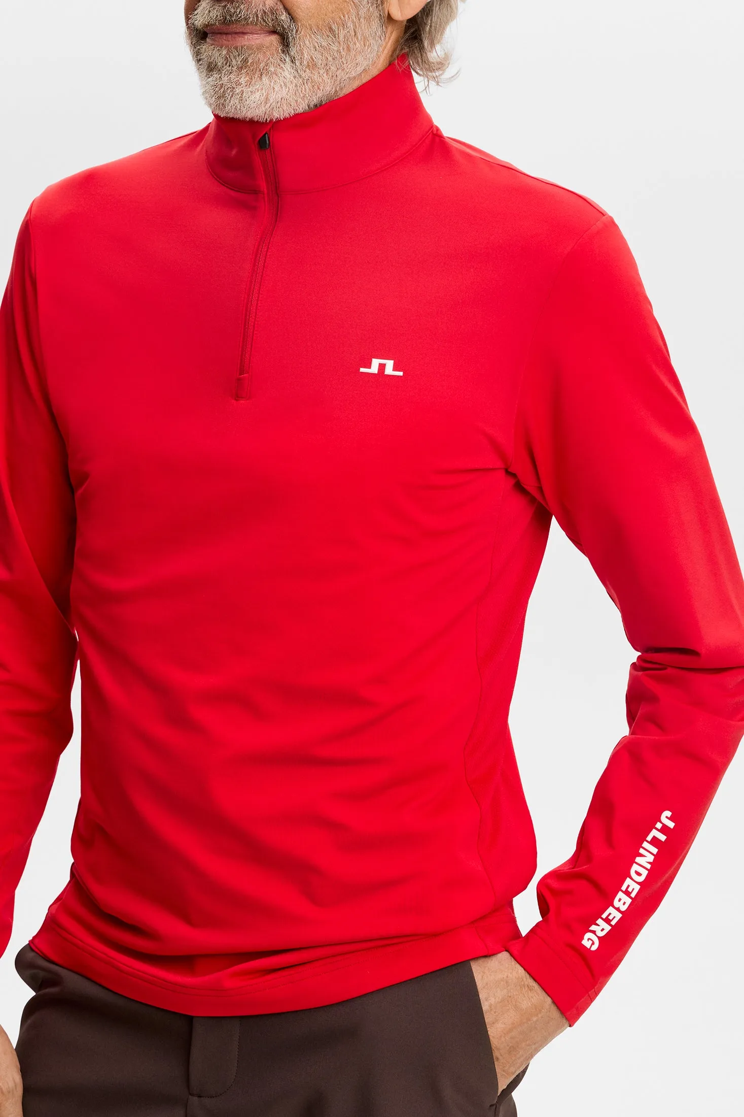 Tour Tech Mid Layer / Barbados Cherry sold by J. Lindeberg product image thumbnail 5