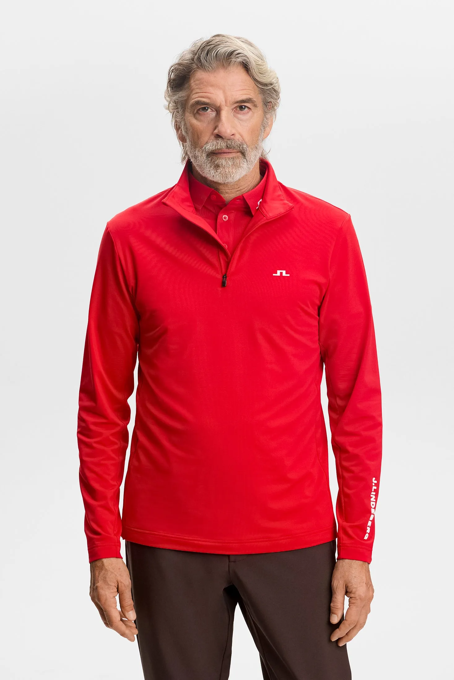 Tour Tech Mid Layer / Barbados Cherry sold by J. Lindeberg product image thumbnail 2