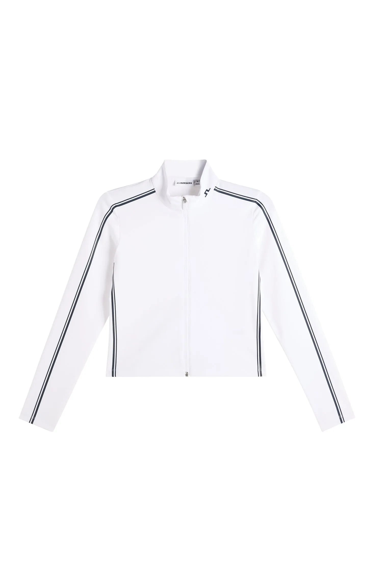 Madi ZIp Mid Layer / White sold by J. Lindeberg