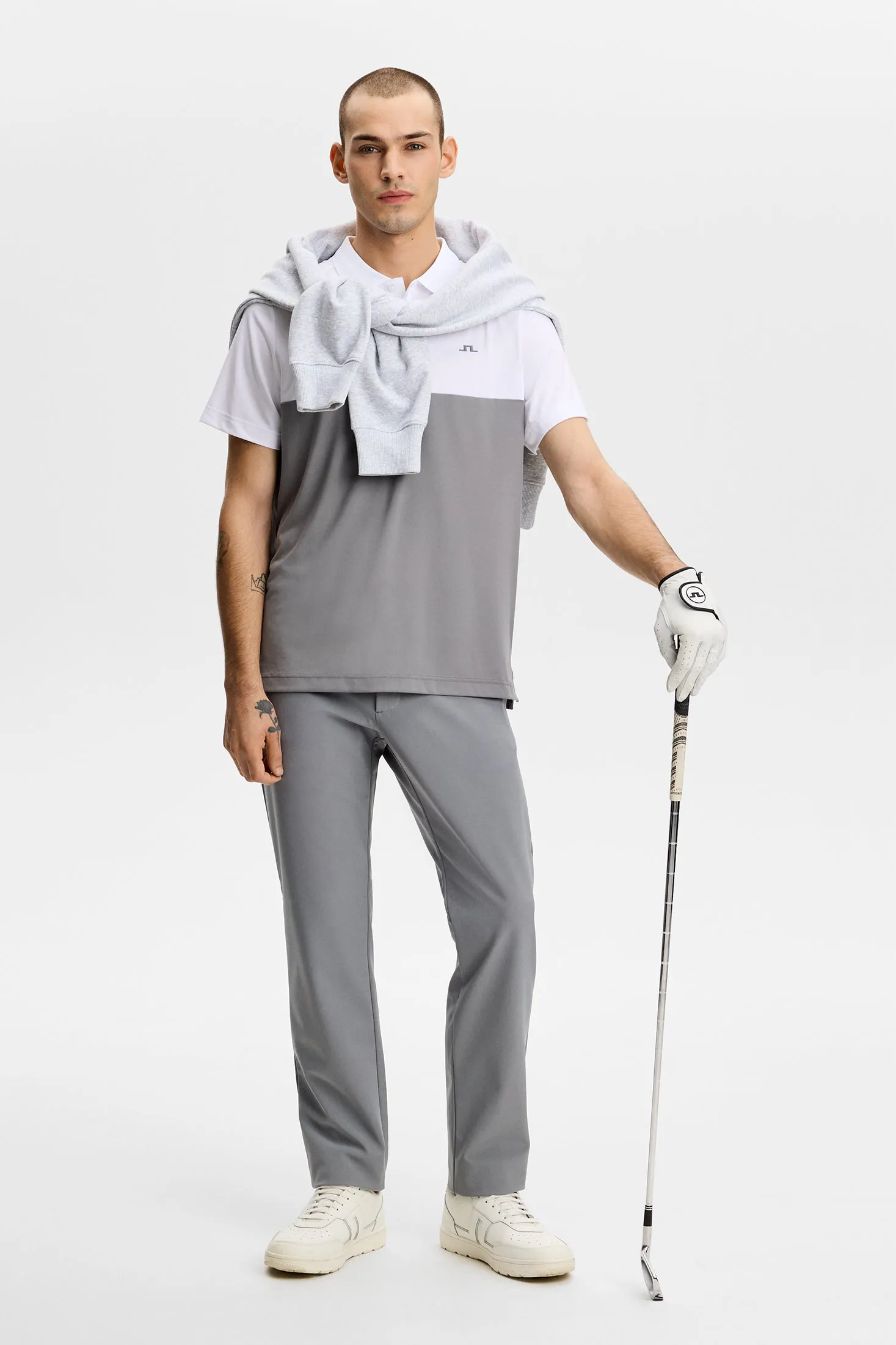 Block Polo / Night Owl sold by J. Lindeberg product image thumbnail 5
