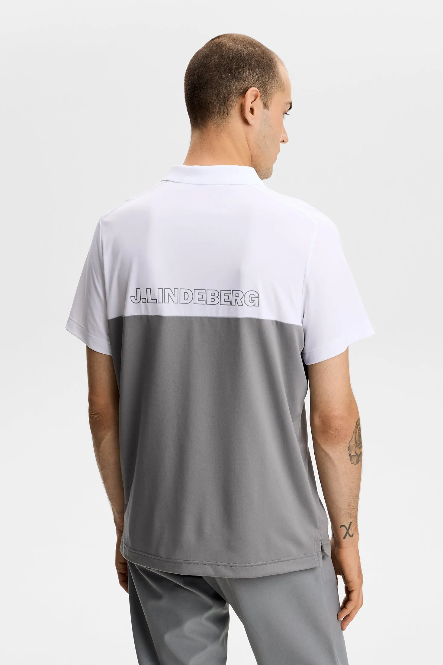 Block Polo / Night Owl sold by J. Lindeberg product image thumbnail 4