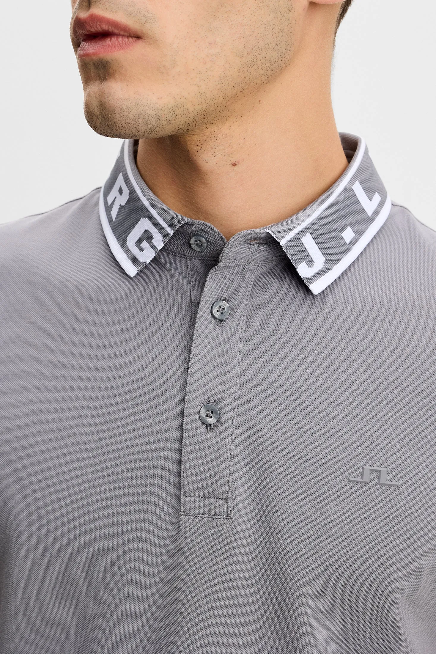 Pique Polo / Night Owl sold by J. Lindeberg product image thumbnail 5