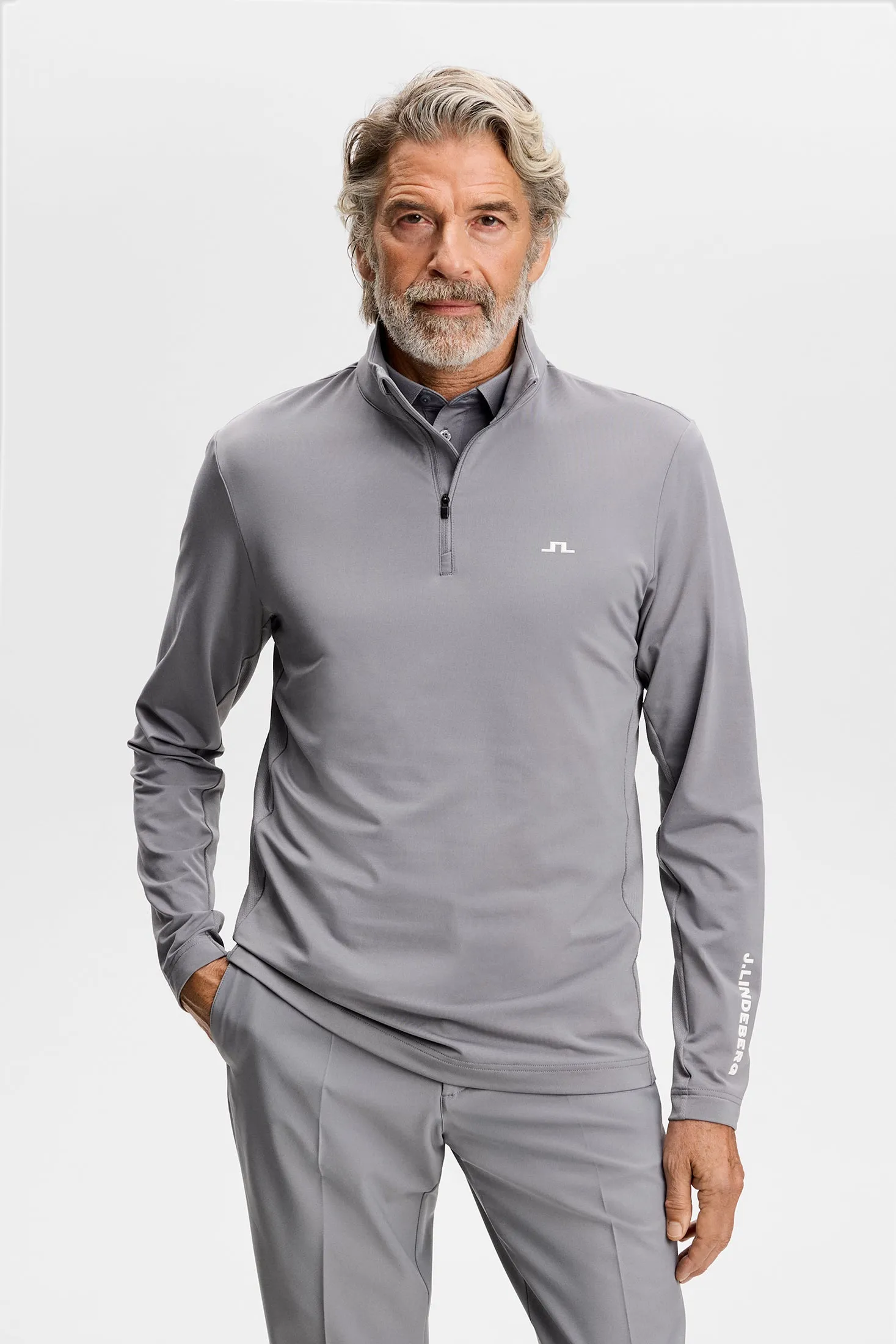 Tour Tech Mid Layer / Night Owl sold by J. Lindeberg product image thumbnail 2