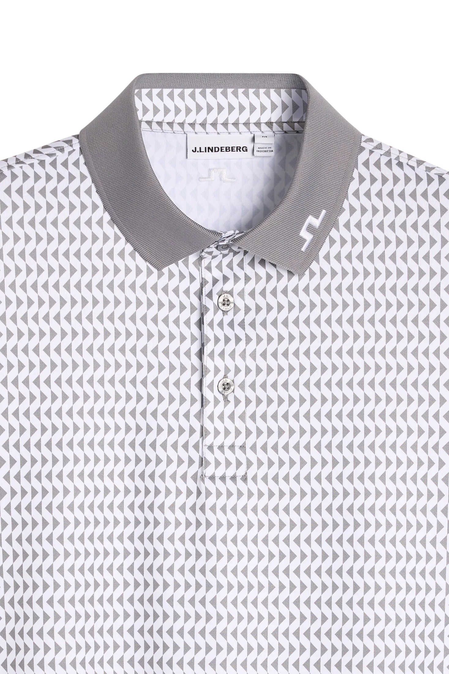 Tour Tech Print Polo / Night Owl sold by J. Lindeberg product image thumbnail 2