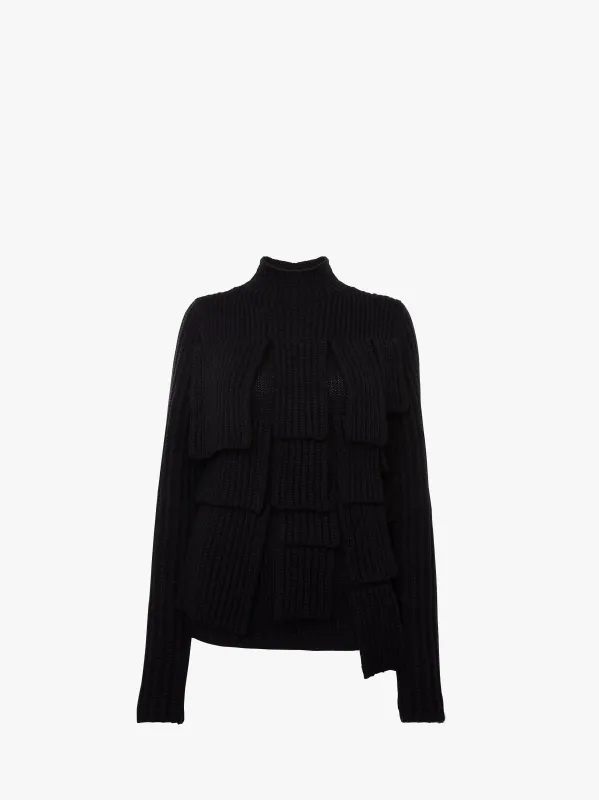 CL_FLAP JUMPER - NAVY_KW1201YN0377 made by J.W. Anderson