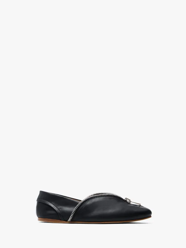 CL_BIKER BALLERINA - OFF WHITE_BL0032LA0268 made by J.W. Anderson