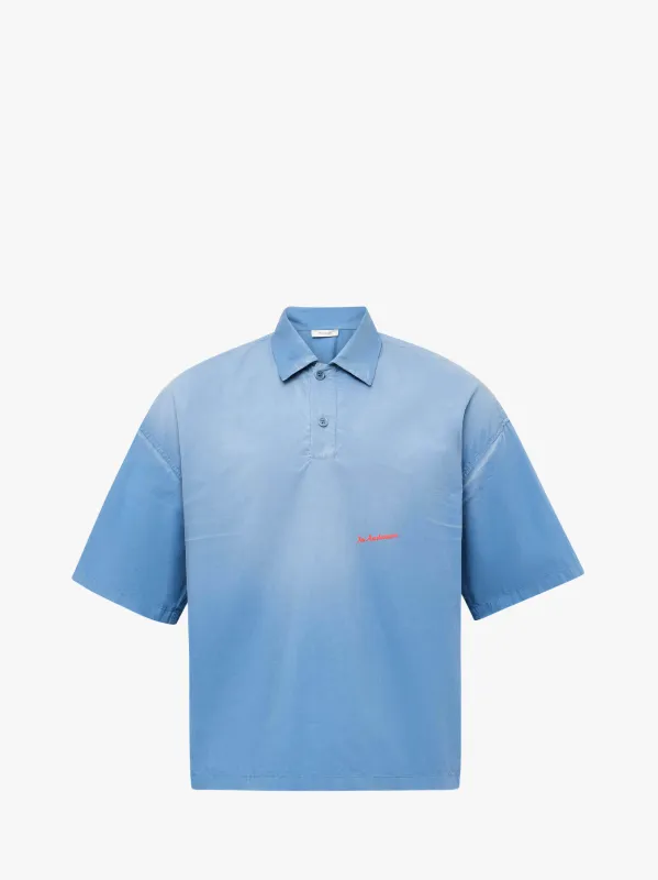CL_SHORT SLEEVE POLO SHIRT - LIGHT BLUE_SH0358PG1764 sold by J.W. Anderson