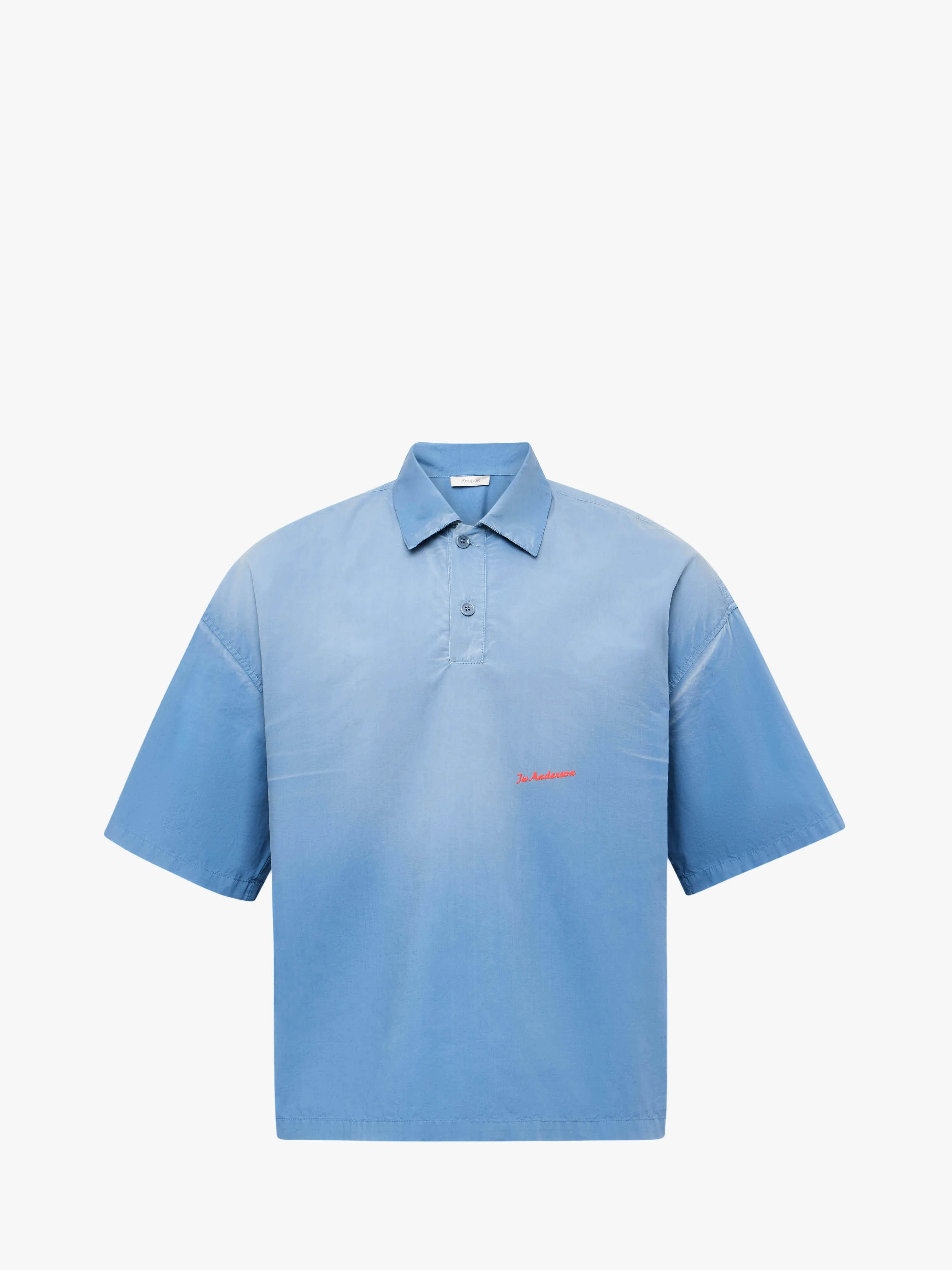 CL_SHORT SLEEVE POLO SHIRT - LIGHT BLUE_SH0358PG1764 sold by J.W. Anderson