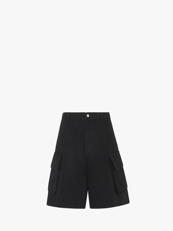 CL_CARGO SHORTS - BLACK_DT0108PG1595 made by J.W. Anderson